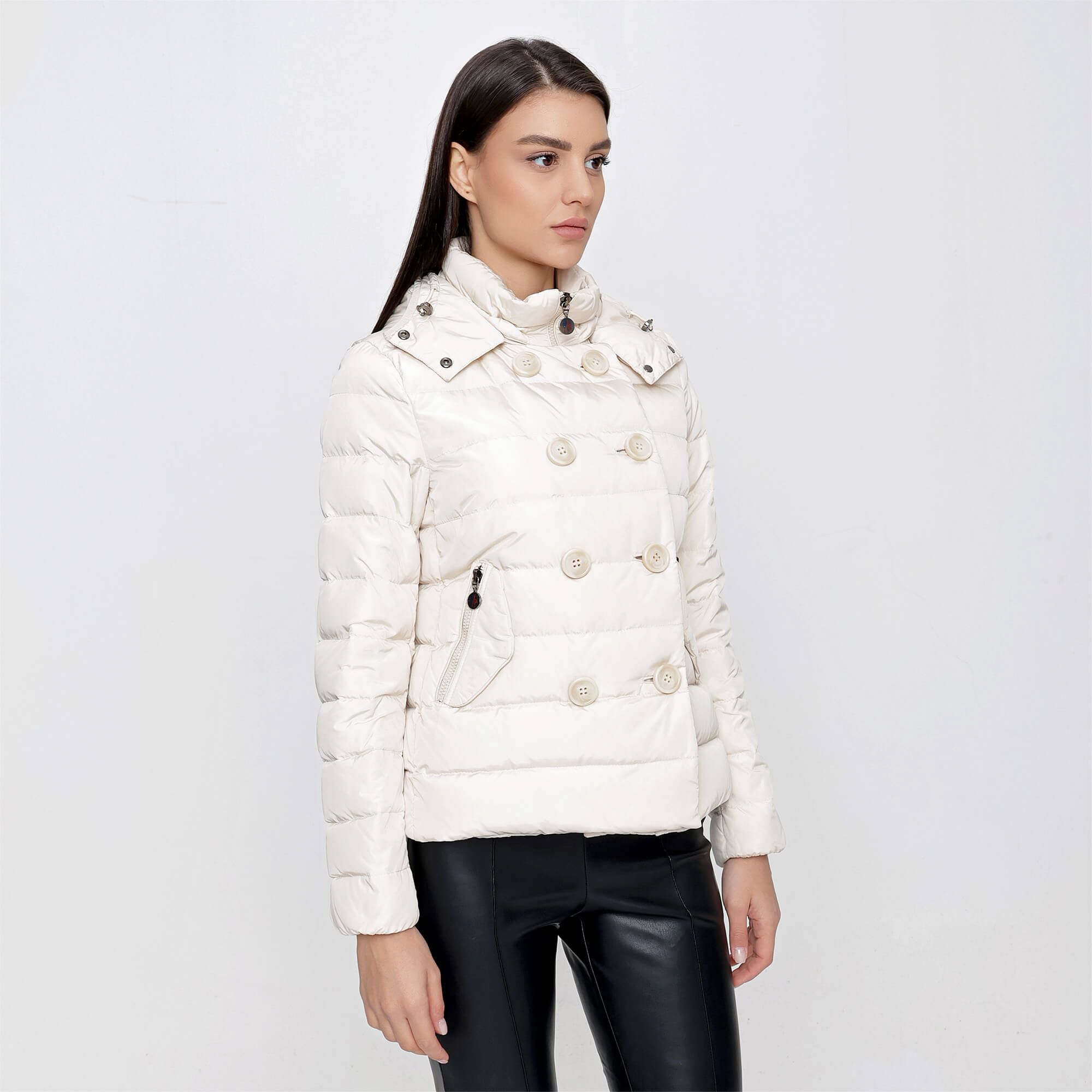 Moncler - Cream Plane Giubbotto Puffer Jacket 